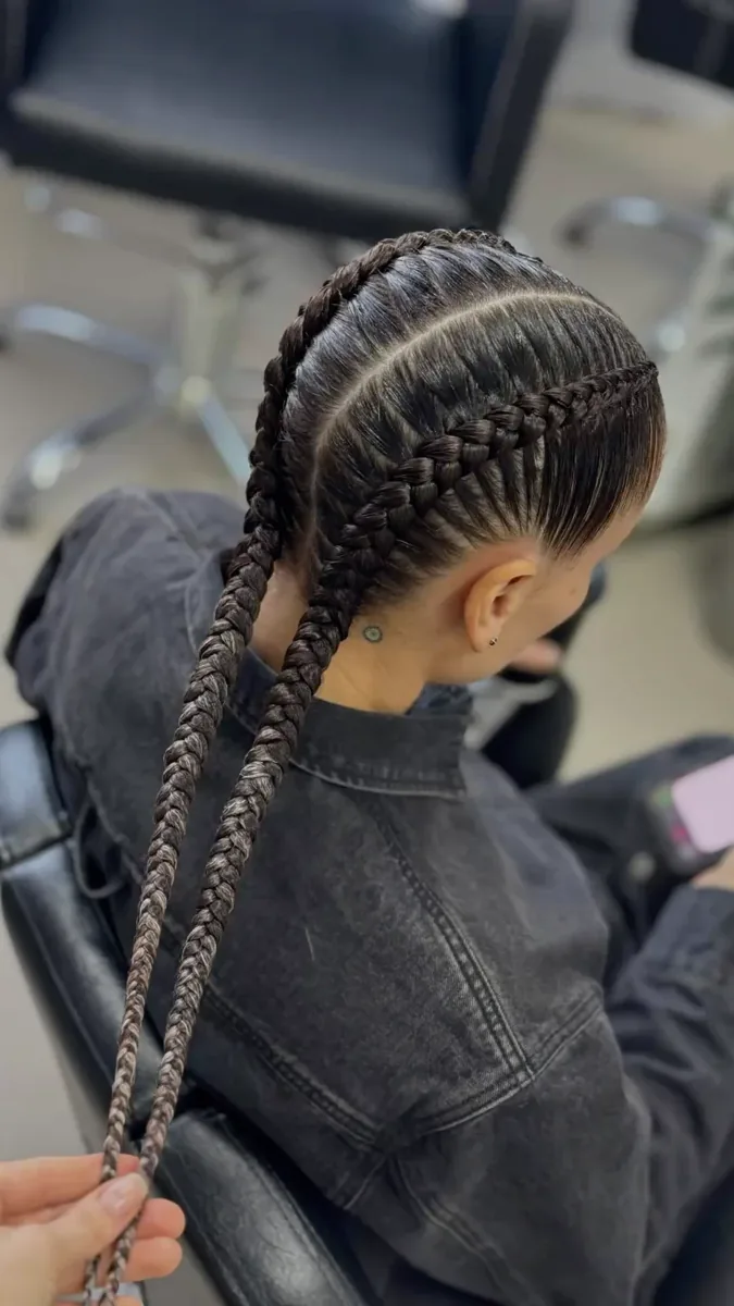 Boxeadoras (2 trenzas), foto 1